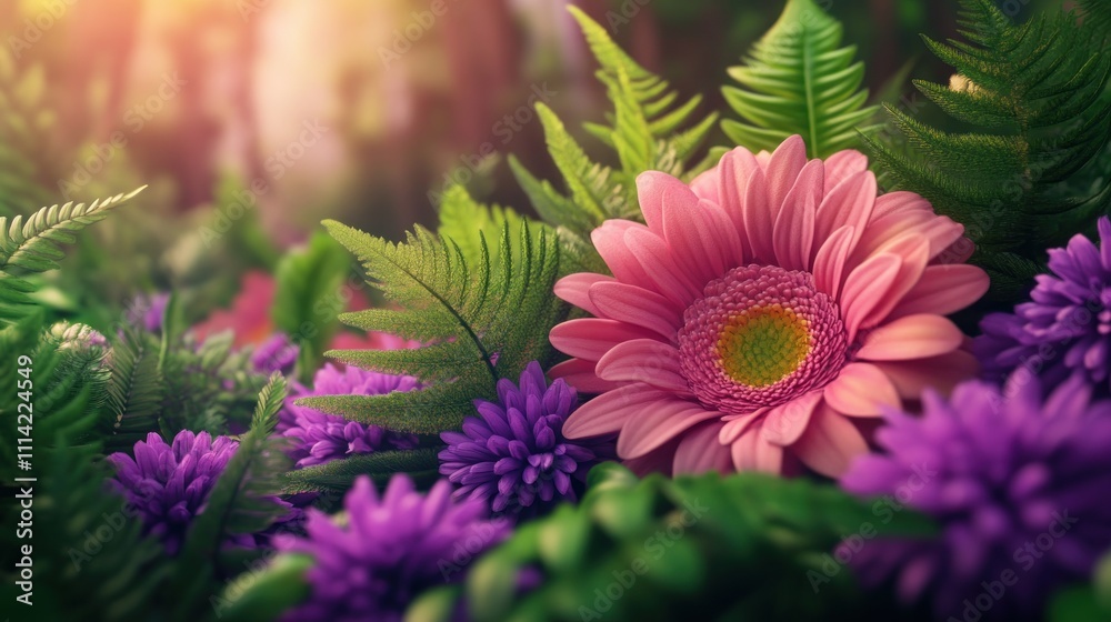 Obraz premium Unlock Vibrant Blooms with Seasonal Fertilizers Natural Component Gardening for Stunning Seasonal Plant Growth Discover the secrets to achieving lush, healthy plants using eco-friendly, seasonal