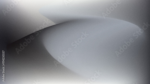 Abstract grainy gradient background, black and gray colors with grainy texture