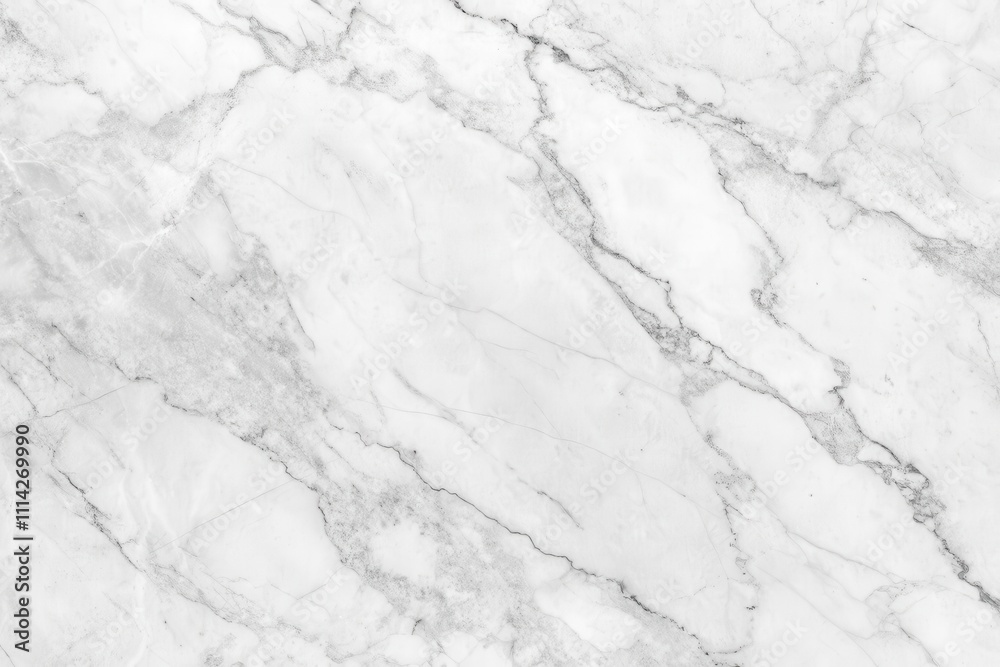 High-Resolution White Marble Texture with Gray Veins for Design Projects High-Resolution White Marble Texture with Gray Veins for Design Projects