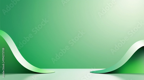 Green gradient blank background Green backgrounds Images Abstract Luxury Green Gradient Background