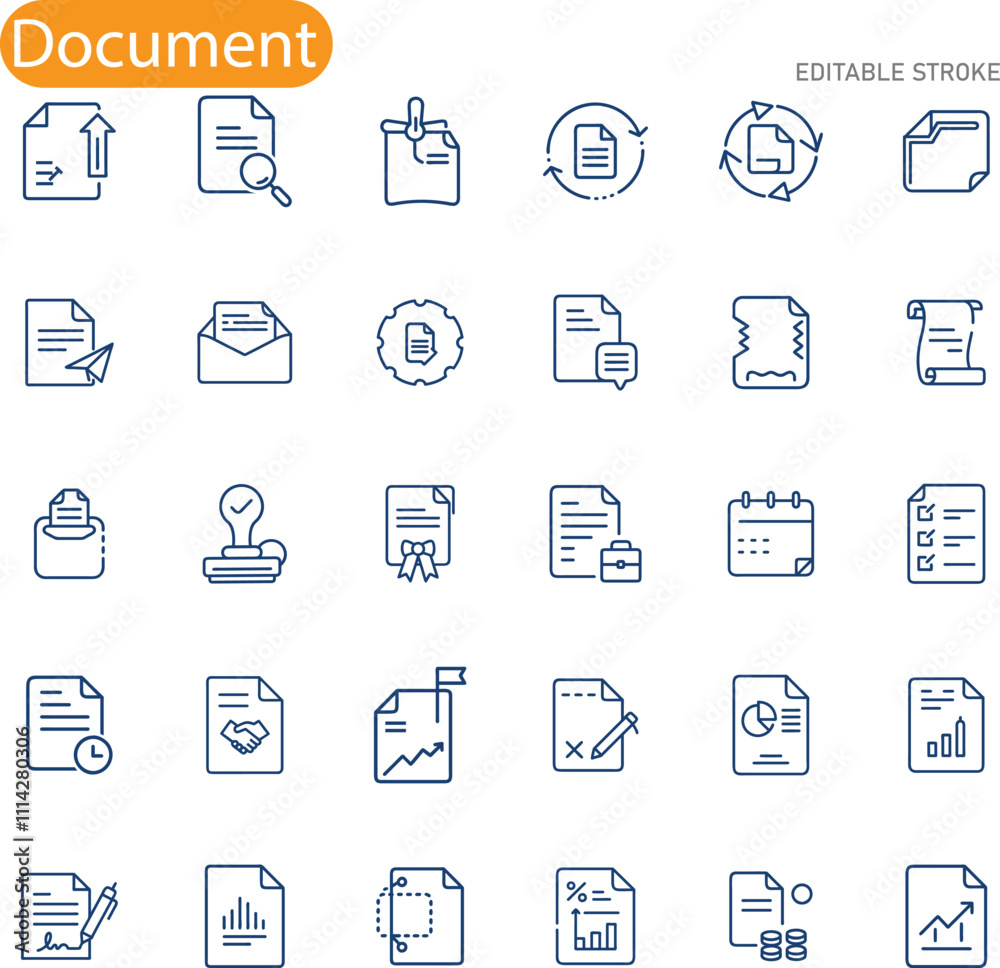 Document Icons File Management, Editing, Workflow, and Archiving