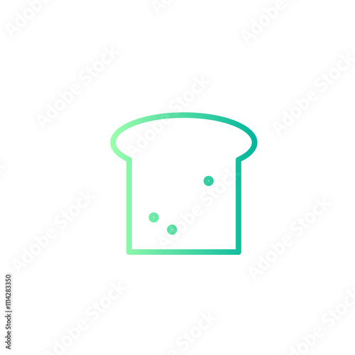 bread gradient icon