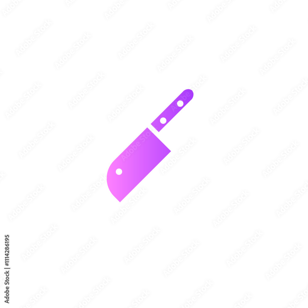 cleaver gradient icon cleaver gradient icon