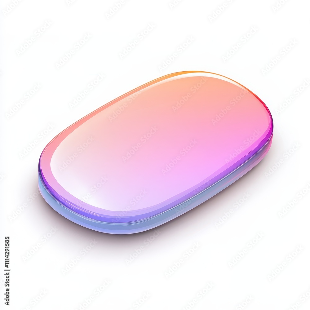 A semi-transparent button design featuring rounded edges and a soft gradient, isolated on a white background for UI applications. A semi-transparent button design featuring rounded edges and a soft gradient, isolated on a white background for UI applications.