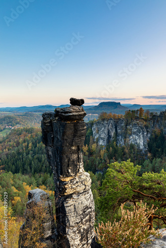 Wehlnadel im Elbsandsteingebirge 