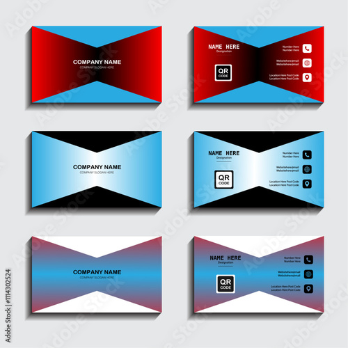 Modern white , blow & black business card template
Creative white , blow & black business card template
Creative and corporate business card Vector.
