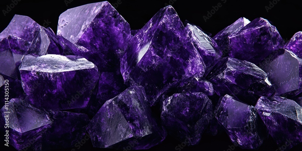 Close up shiny dark stone crystal in color mix of black violet and black blue 2025 future dusk. Close up shiny dark stone crystal in color mix of black violet and black blue 2025 future dusk.