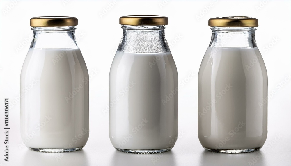 bottle of milk isolated on white background bottle of milk isolated on white background