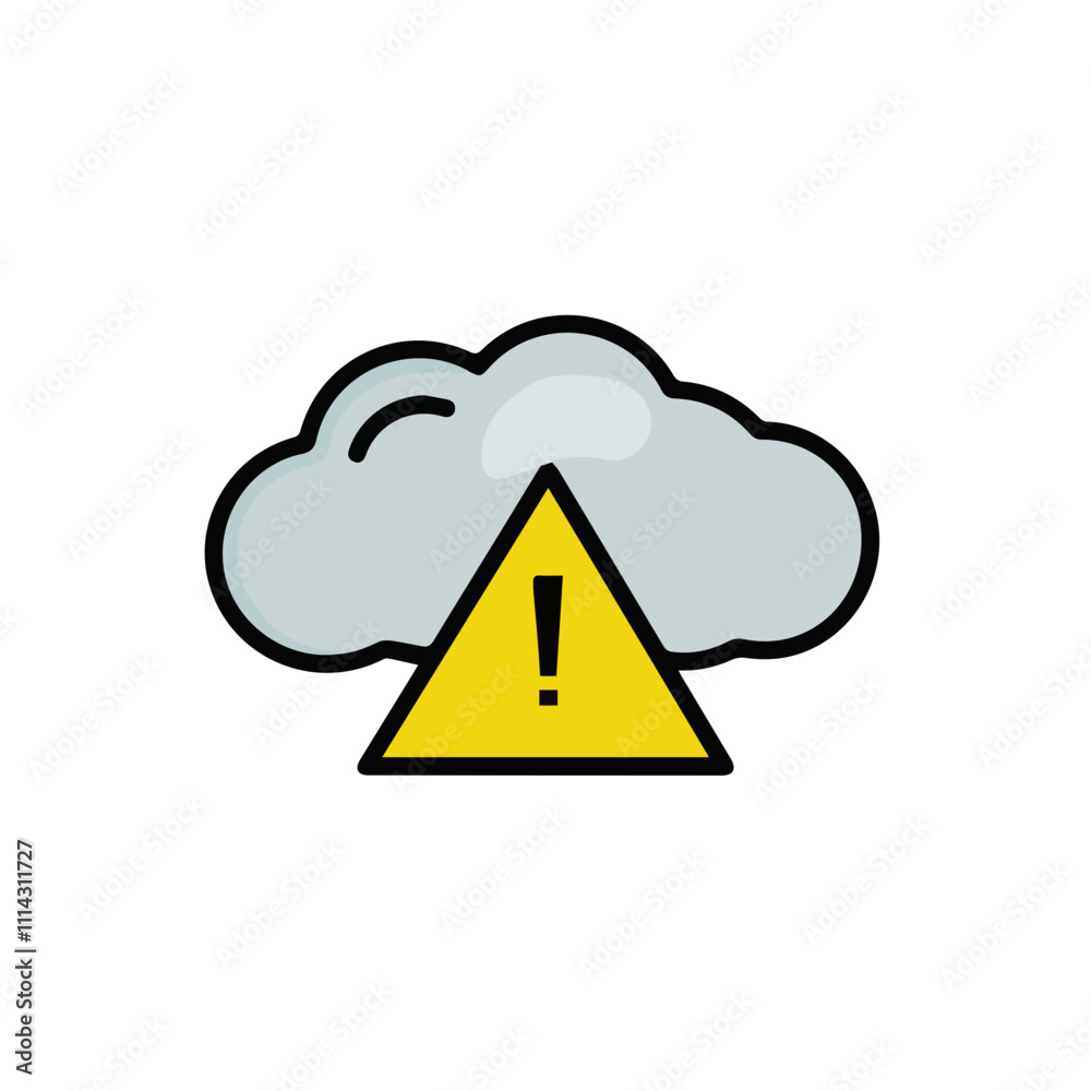 Warning attention icon symbol vector image Illustration Warning attention icon symbol vector image Illustration