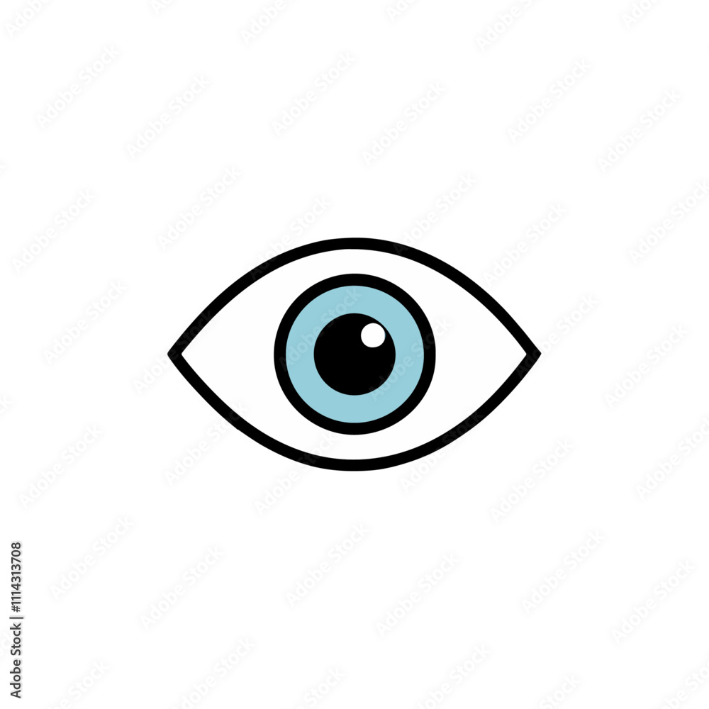the eyes, Eye Icon Set. the eyes, Eye Icon Set.