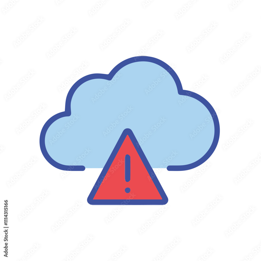 Warning attention icon symbol vector image Illustration Warning attention icon symbol vector image Illustration