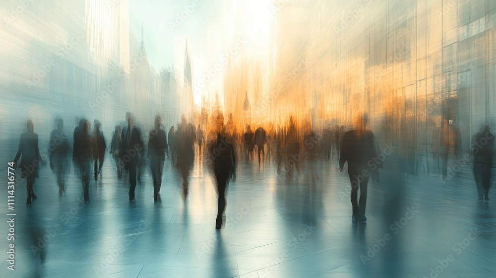 Business conceptual image in blurred appearance and minimal design with limited color tones. Neural network ai generated art Business conceptual image in blurred appearance and minimal design with limited color tones. Neural network ai generated art