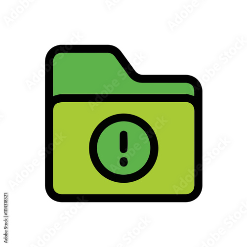 Warning attention icon symbol vector image Illustration
