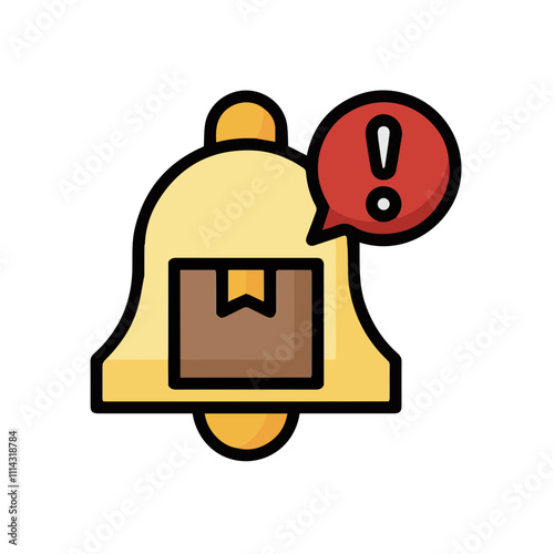 Warning attention icon symbol vector image Illustration
