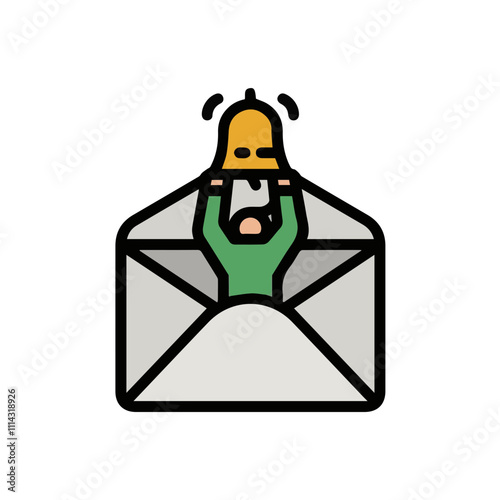 Warning attention icon symbol vector image Illustration
