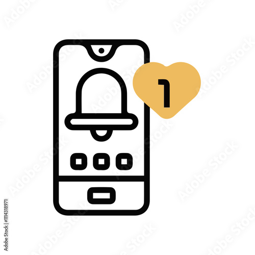 Warning attention icon symbol vector image Illustration
