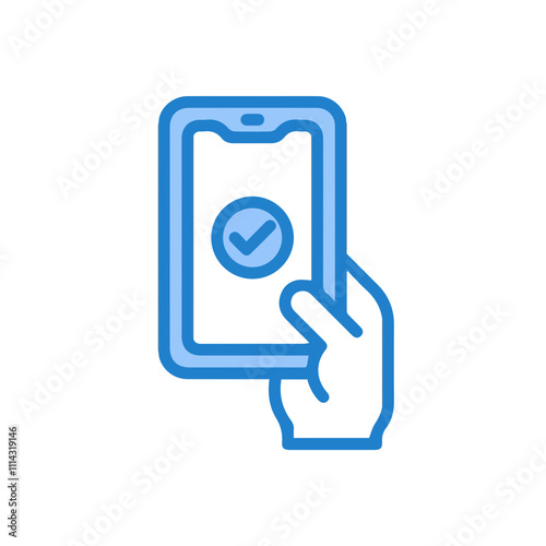 Warning attention icon symbol vector image Illustration