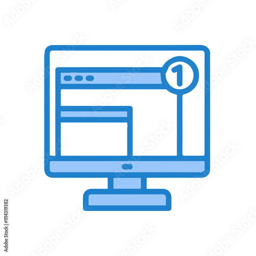 Warning attention icon symbol vector image Illustration
