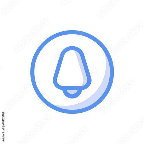 Warning attention icon symbol vector image Illustration