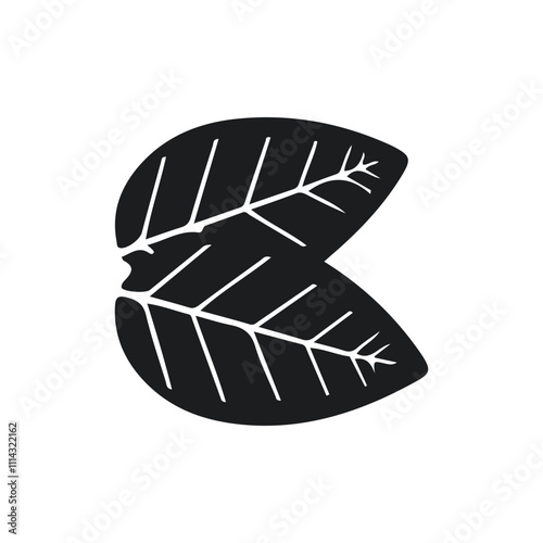 Premium Leaf Vector Icon Design Illustration – Nature Clipart & Green Graphics.