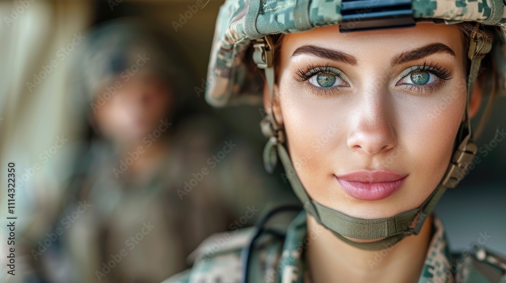 Determined military personnel amidst chaos in a combat-ready environment Determined military personnel amidst chaos in a combat-ready environment