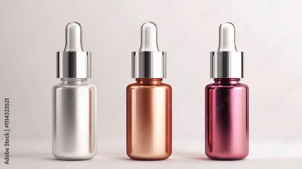 dropper bottle product packaging for beauty and skincare on white background dropper bottle product packaging for beauty and skincare on white background