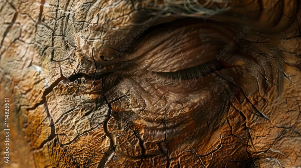 High-definition close-up of aged skin, every wrinkle and texture visible, conveying wisdom High-definition close-up of aged skin, every wrinkle and texture visible, conveying wisdom