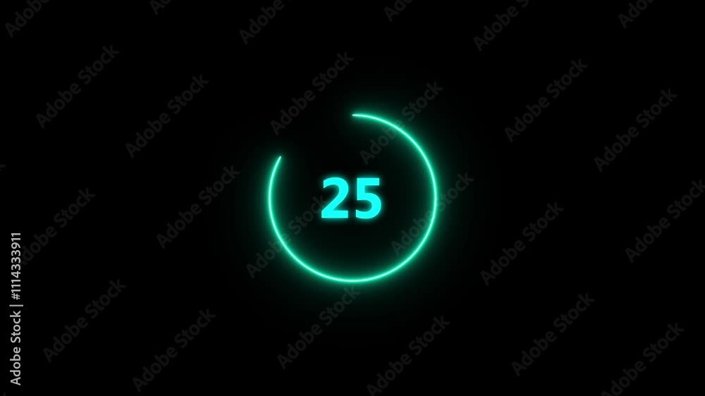 Digital countdown clock timer in 30 seconds to zero second, Minimal countdown timer animation from 30 to 0 seconds. Digital countdown clock timer in 30 seconds to zero second, Minimal countdown timer animation from 30 to 0 seconds.