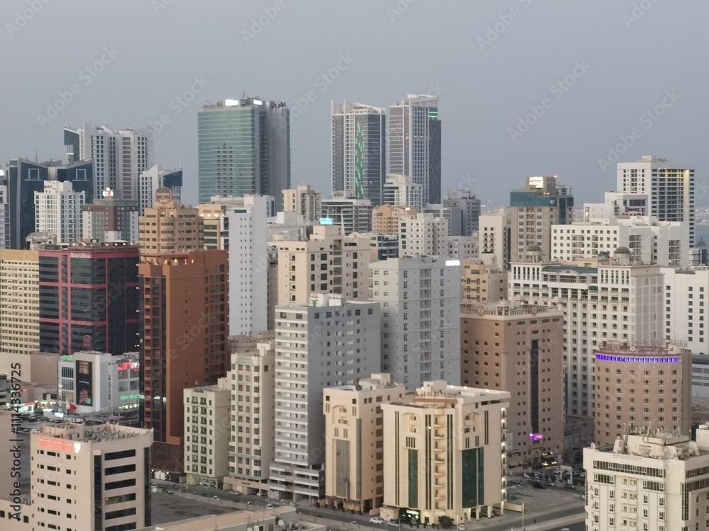 Obraz premium The city view of Manama in Bahrain