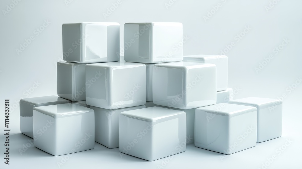 Box furniture white background architecture. Box furniture white background architecture.