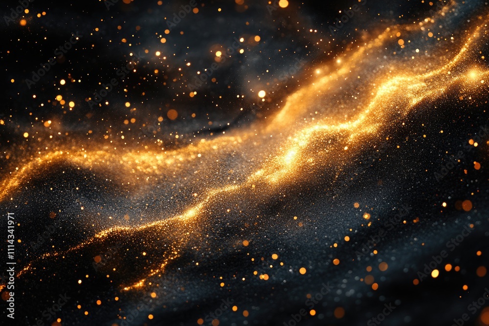 A close-up shot of a black and gold textured background, suitable for various design projects A close-up shot of a black and gold textured background, suitable for various design projects