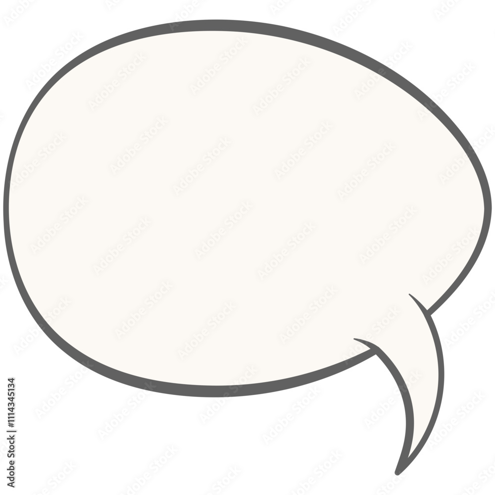 Speech bubble, speech balloon, chat bubble line art vector. Retro empty comic speech bubbles. Speech bubble, speech balloon, chat bubble line art vector. Retro empty comic speech bubbles.