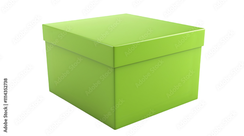 Fototapeta premium green box png