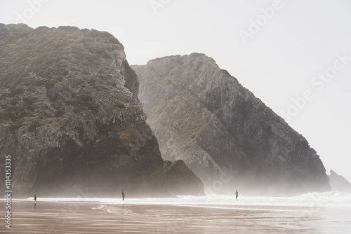 Paisajes de Praia da Adraga, Declarada como Patrimonio de la Humanidad por ser uno de los mejores exponentes del romanticismo en Europa, photo