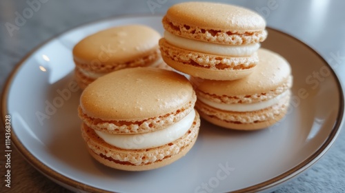 Easy French Macarons With Copy Space