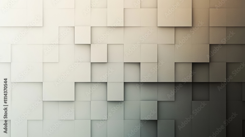 A simple muted pixel background with light taupe and gray hues, offering a subtle digital texture for a minimalist look A simple muted pixel background with light taupe and gray hues, offering a subtle digital texture for a minimalist look