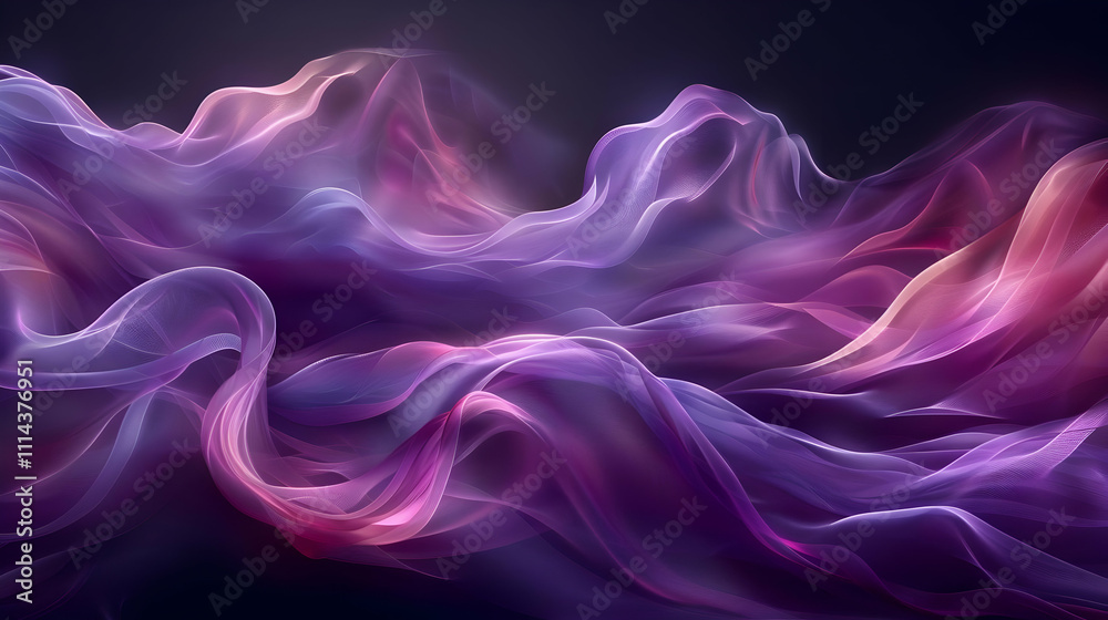 Abstract Purple and Pink Waves Background Abstract Purple and Pink Waves Background