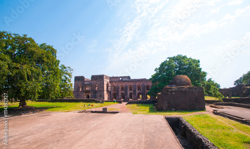 Baz Bahadur Palace in Mandu, Madhya Pradesh, India, photo