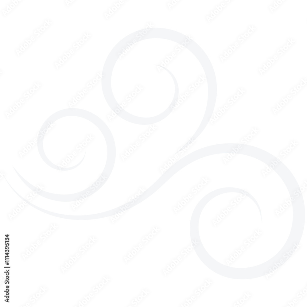 Wind blowing vector icon. Simple flat wind pictogram. Wind blowing vector icon. Simple flat wind pictogram.