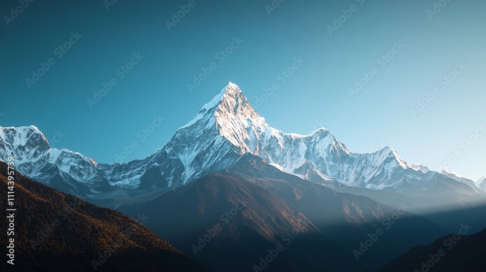 The majestic Meili Snow Mountain bathed in the golden light of sunrise, showcasing the breathtaking beauty of nature's peaks and the first rays of dawn illuminating the snow-capped mountains. The majestic Meili Snow Mountain bathed in the golden light of sunrise, showcasing the breathtaking beauty of nature's peaks and the first rays of dawn illuminating the snow-capped mountains.