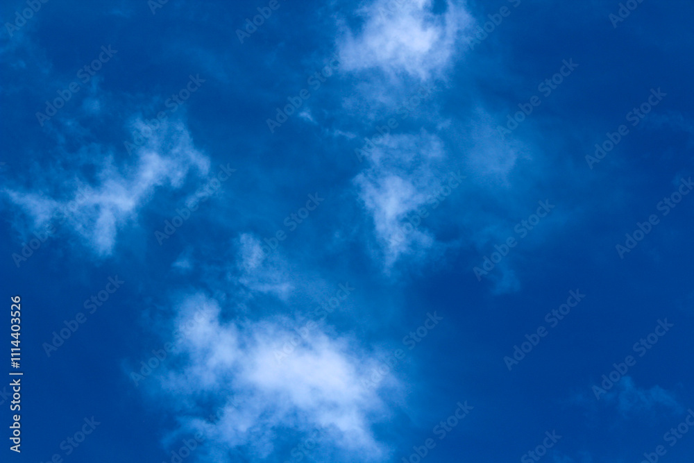 Obraz premium blue background banner