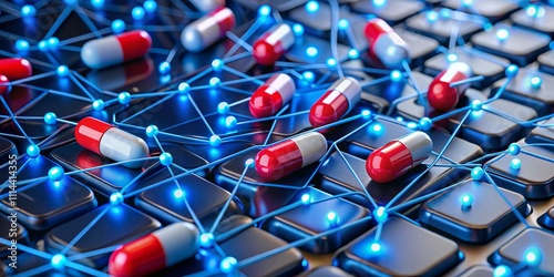 Online Pharmacy Networked Pills on a Keyboard