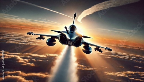 warplane flying in the sky