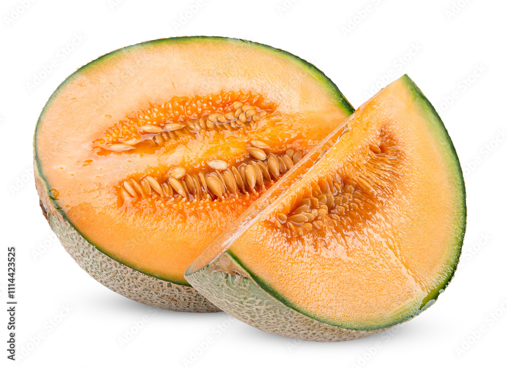 melon isolated on white clipping path melon isolated on white clipping path