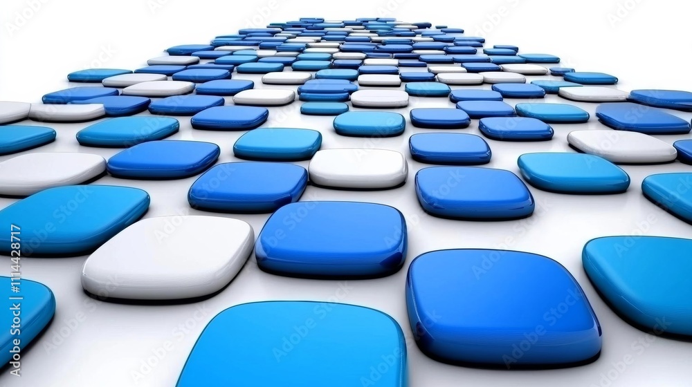 Fototapeta premium minimal photostock of a Artificial Intelligence in Document Analysis