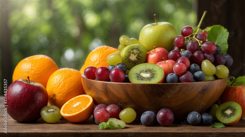 Assorted Fresh Fruits in Abundance Assorted Fresh Fruits in Abundance