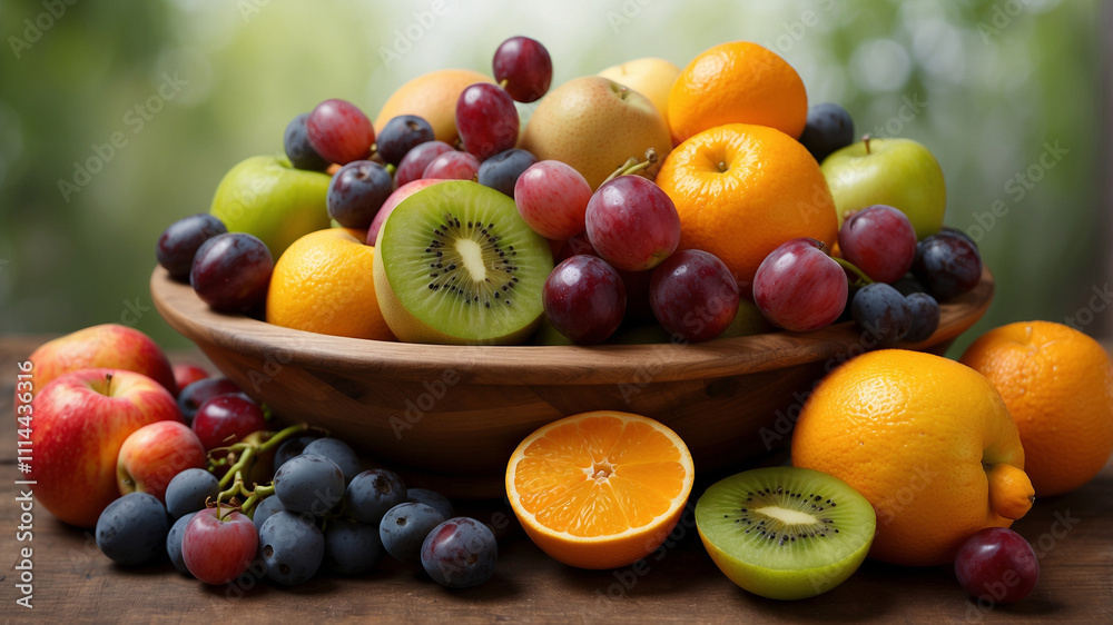 Assorted Fresh Fruits in Abundance Assorted Fresh Fruits in Abundance