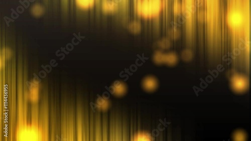 Golden Aurora Borealis with Particles and
Christmas Background Animation

