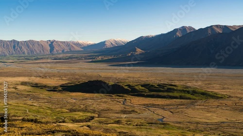 mount edoras in new zealand photo