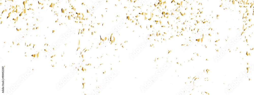 Abstract doted and confetti golden glitter and dust particles splatter on transparent background. Dust golden grunge background. Vector illustration. Abstract doted and confetti golden glitter and dust particles splatter on transparent background. Dust golden grunge background. Vector illustration.